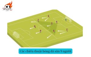 Các chiến thuật bóng đá sân 9 người