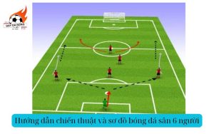Hướng dẫn chi tiết chiến thuật và sơ đồ bóng đá sân 6 người