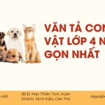 Văn Tả Con Vật Lớp 4 Ngắn Gọn Nhất