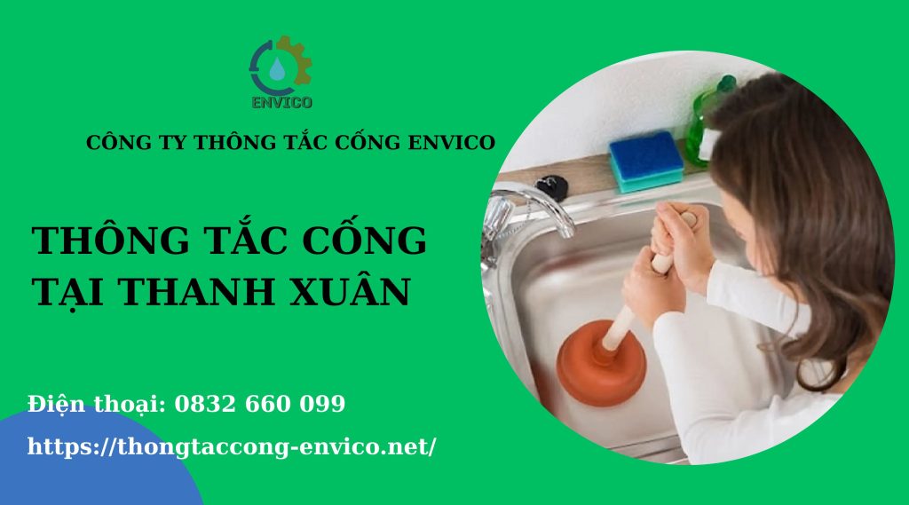 thông tắc cống tại thanh xuân